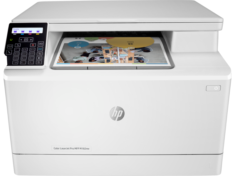HP Color LaserJet Pro MFP M182nw Wifi (7KW55A) HP Store